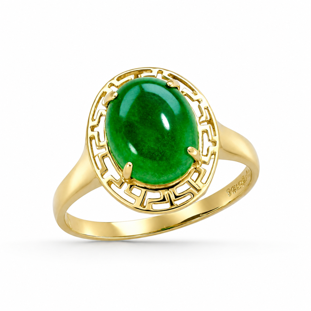 Imperial Green Jade Ring 113