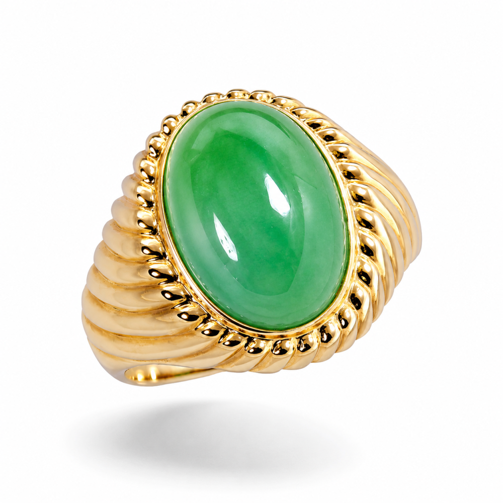 Green Jade Ring 012