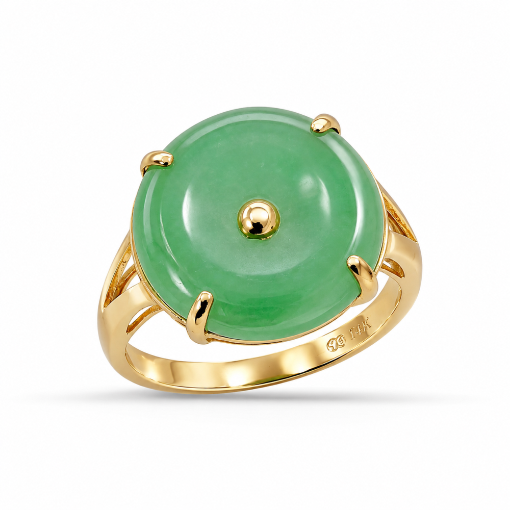 Green Jade Ring 025