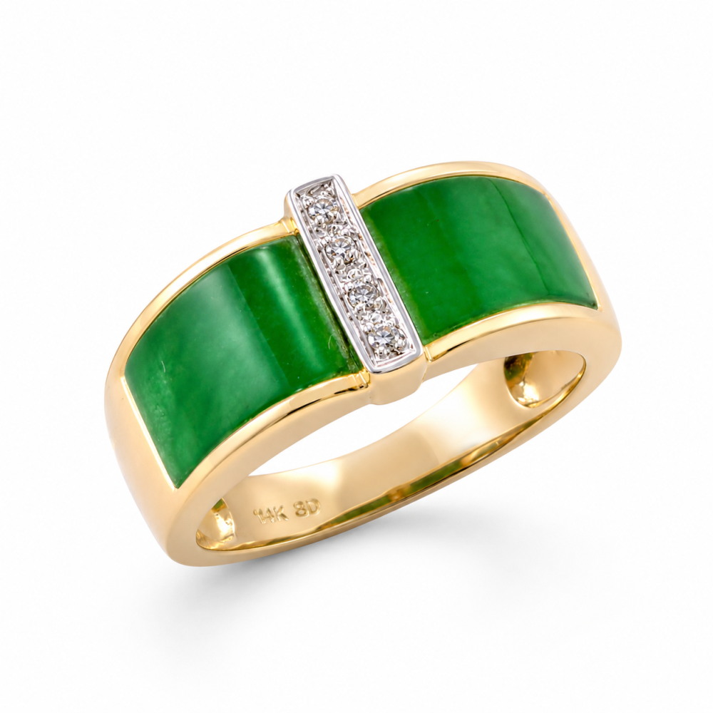 Imperial Green Jade Ring 120