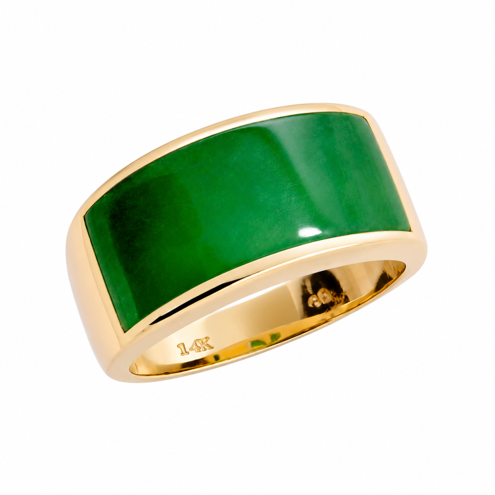 Imperial Green Jade Ring 129