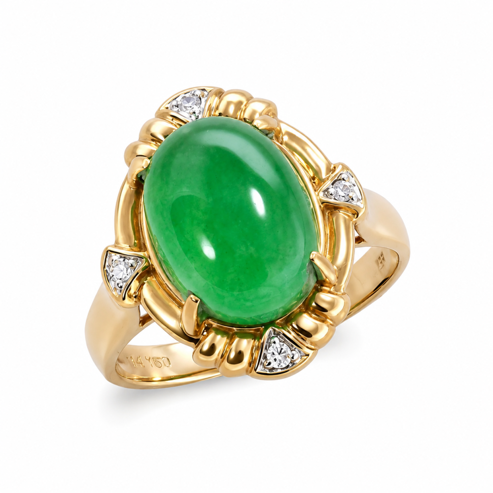 Imperial Green Jade Ring 149