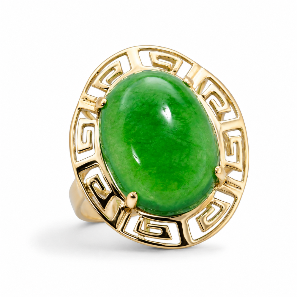 Imperial Green Jade Ring 150