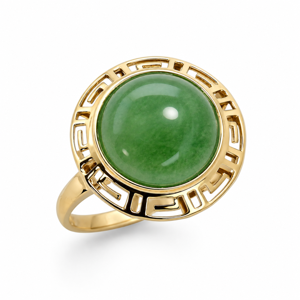 Imperial Green Jade Ring 157