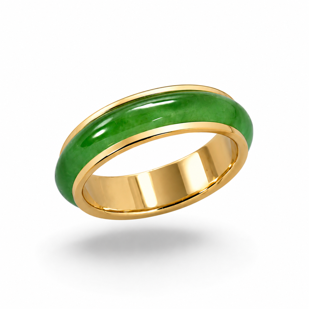 Imperial Green Jade Ring 160
