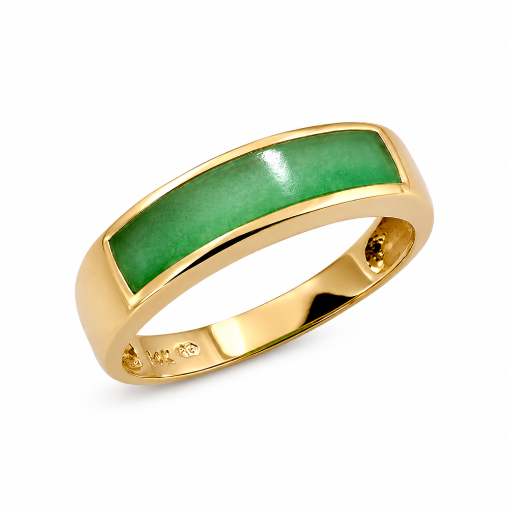 Imperial Green Jade Ring 161