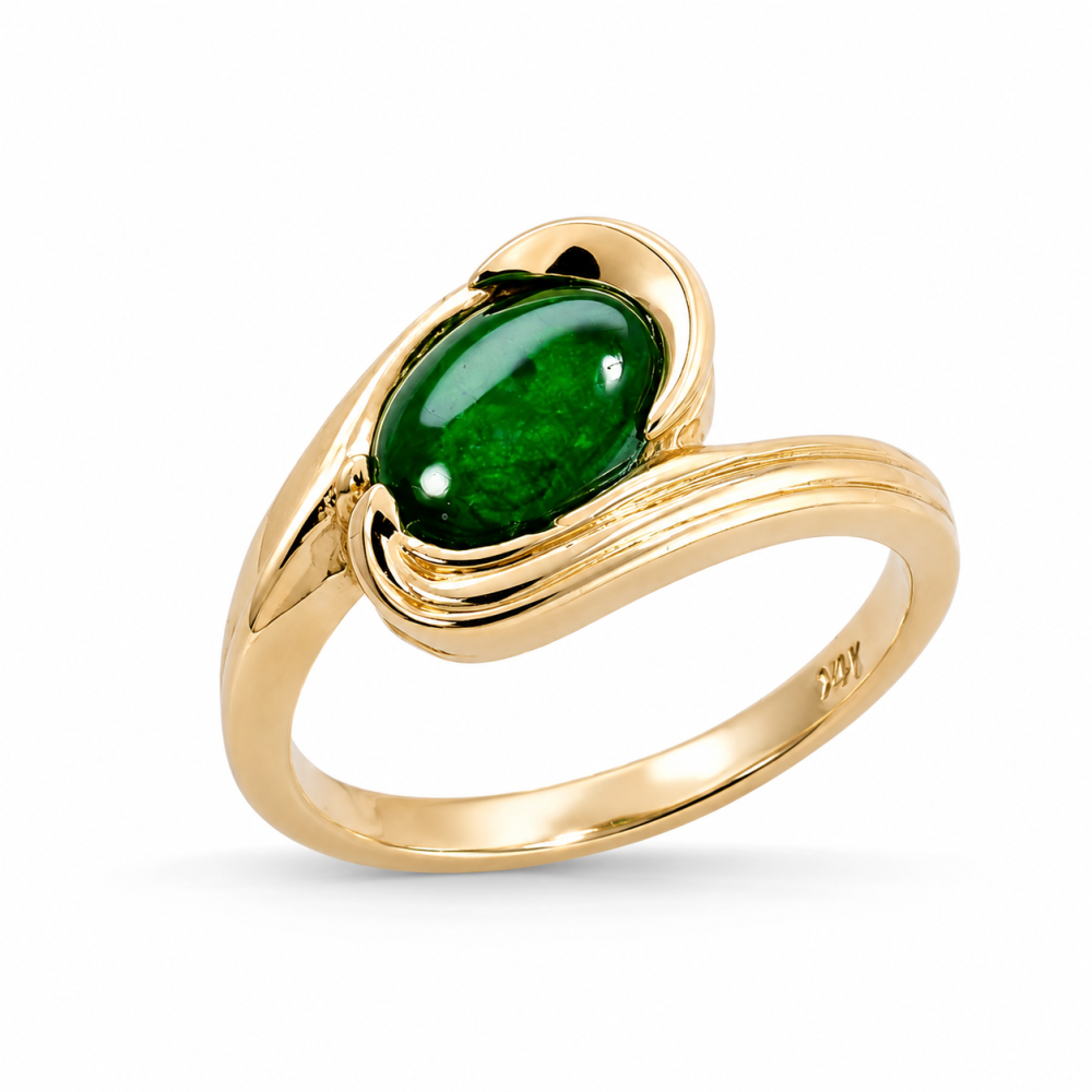 Imperial Green Jade Ring 109