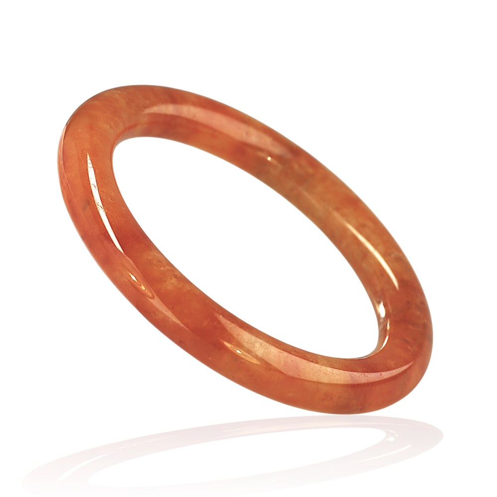 75% OFF, Brown Jade Bangle, 59mm Inner Diameter, S151