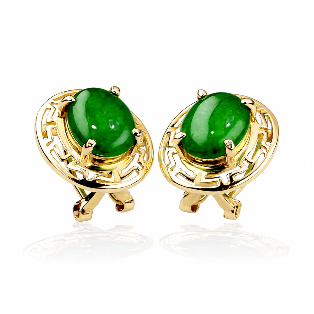 Imperial Jade Earrings 7