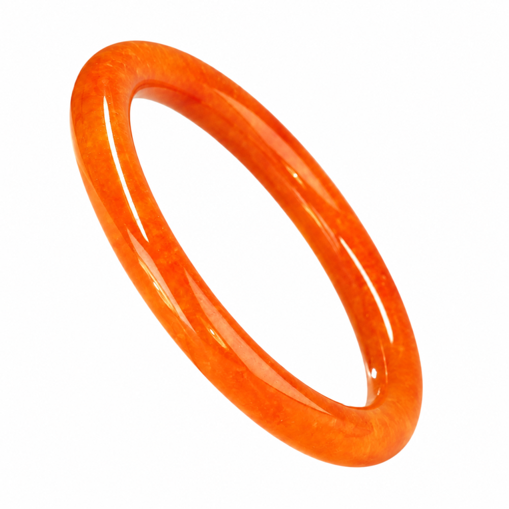 75% OFF, Brown Jade Bangle, 54mm Inner Diameter, S152