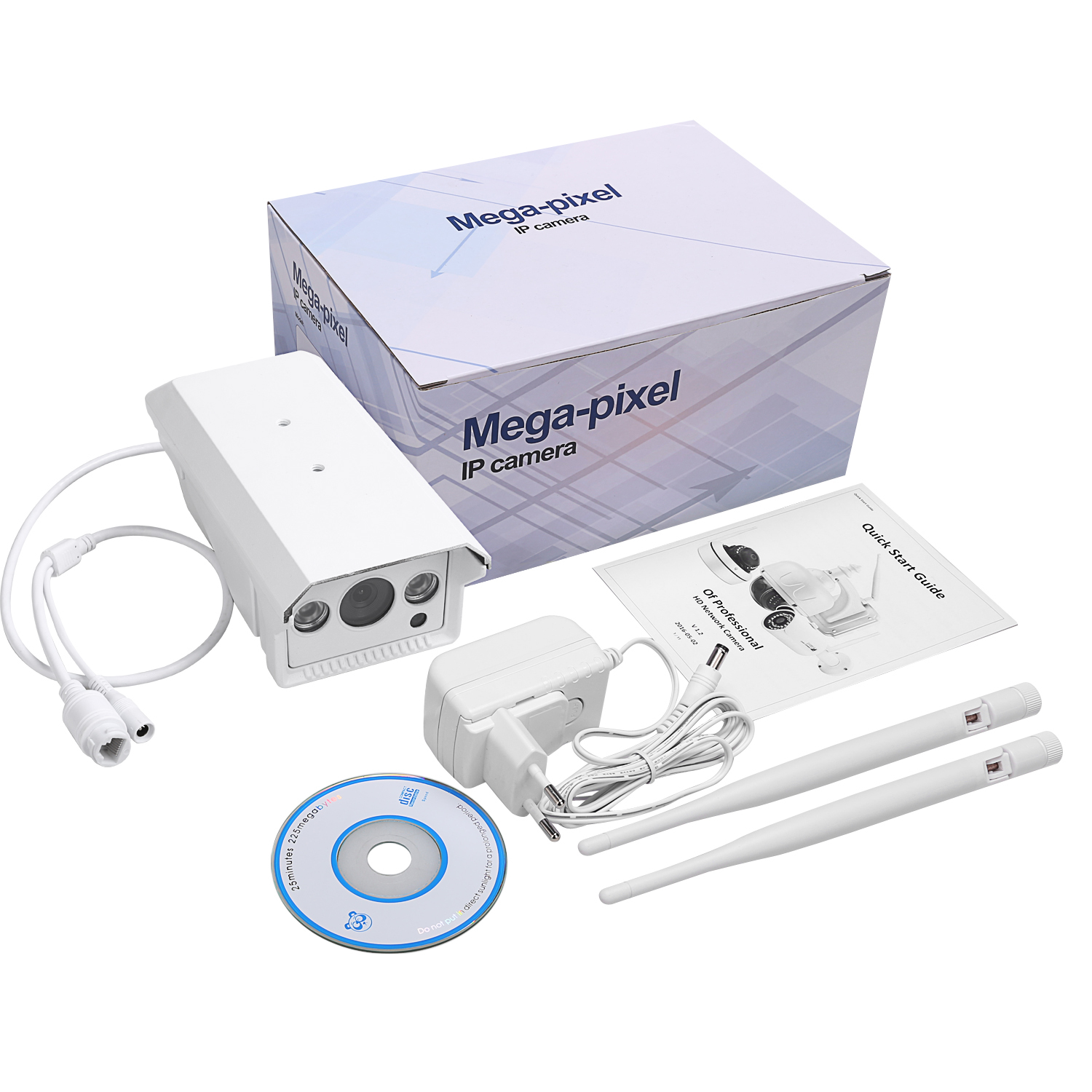 IP66 Bullet 2.0MP PnP 3G/4G Network Camera