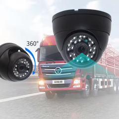 IR Leds RS232 Cmos Serial metal Dome Camera With RS232 For Vehicle Car
