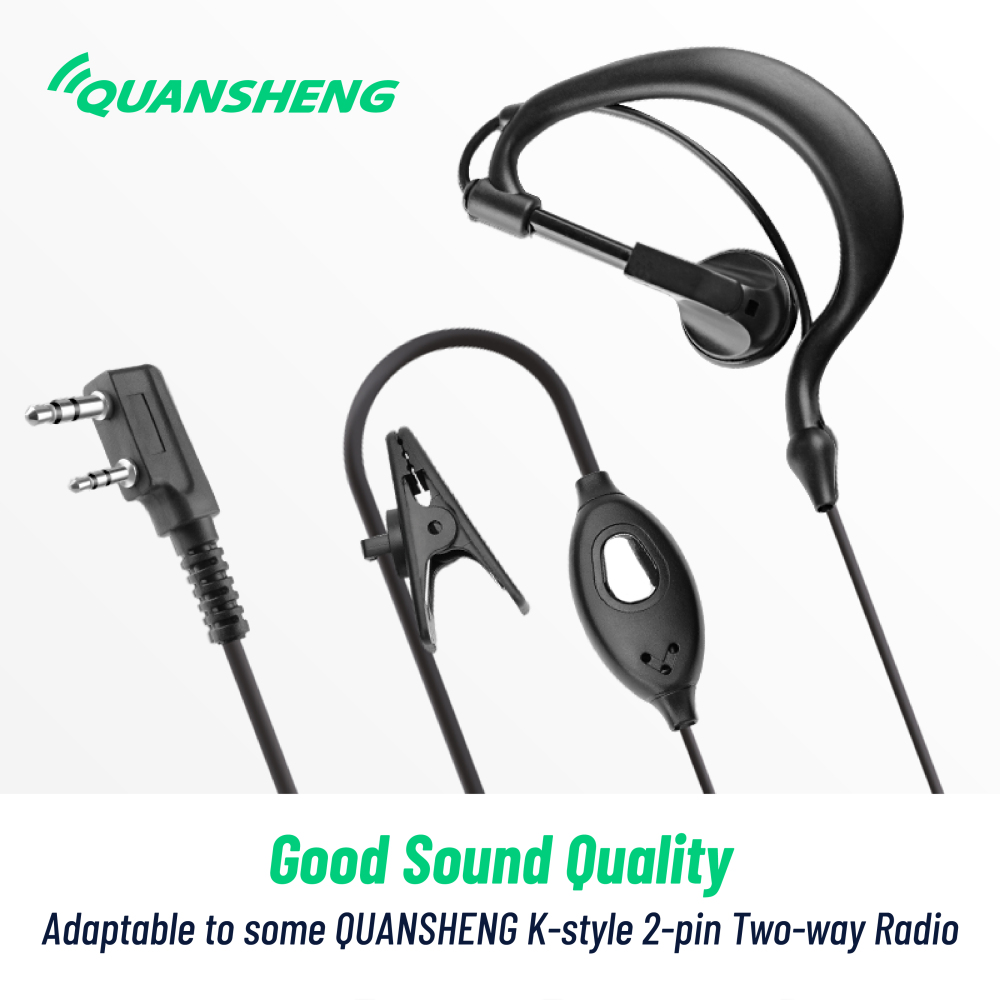 QS-2 Headset K-style 2-pin Jack