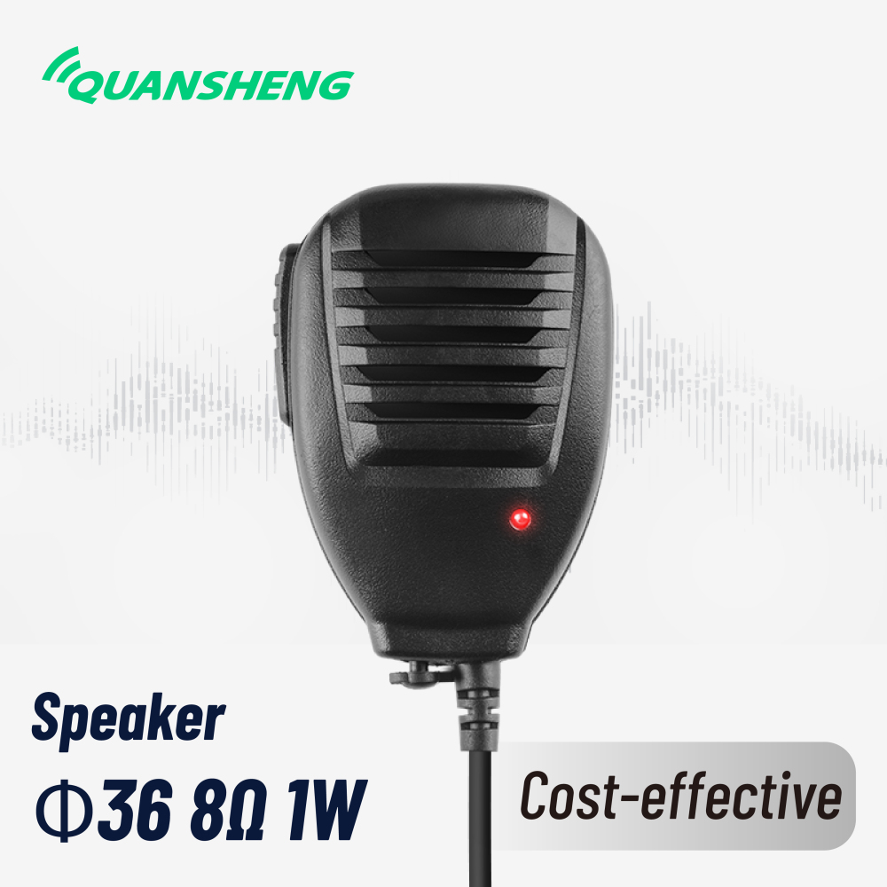 QS-2 Speaker/Mic K-style 2-pin Jack