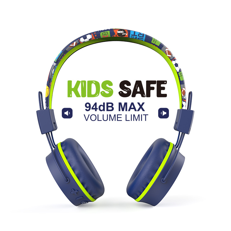 Kanen Detachable boom microphone wireless Bluetooth children's headset