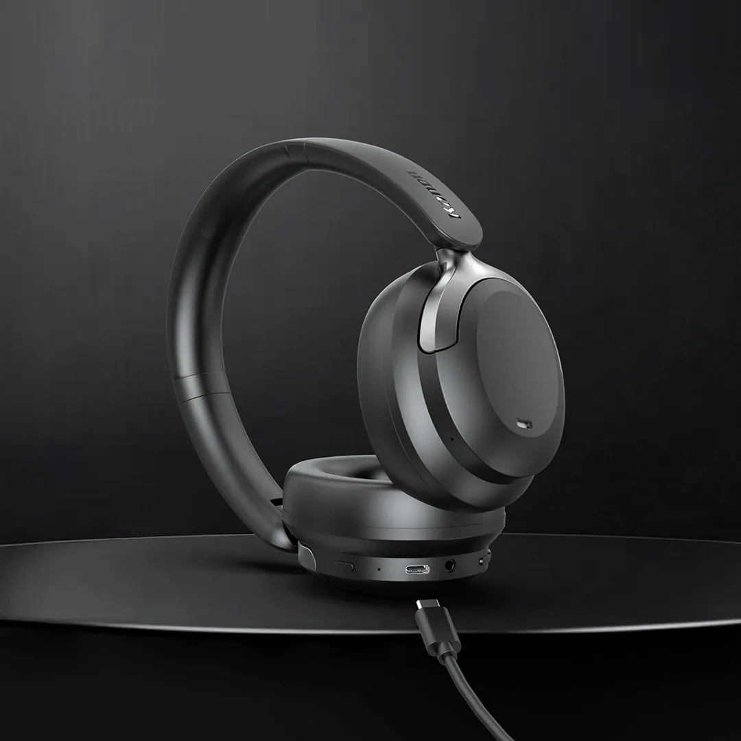 QuietLux ANC UltraComfort Wireless Headphones NC80A-S