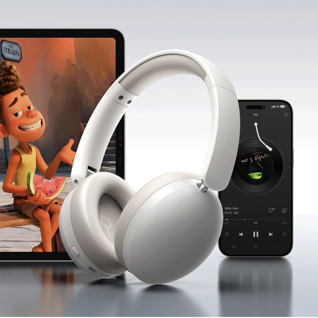 Deafening, head-mounted, headphones