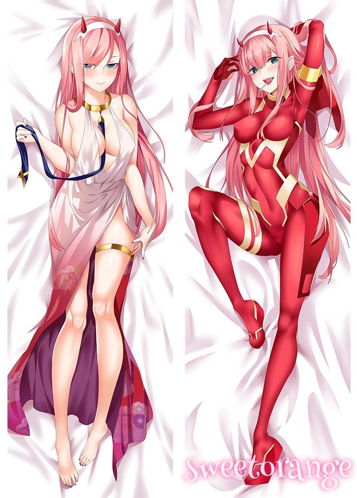 Zero Two Body Pillow Case