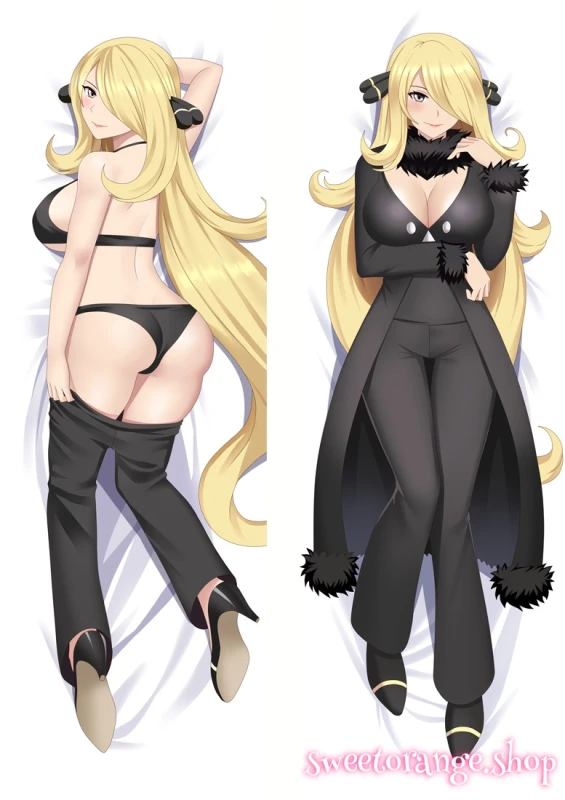 Pokémon Cynthia Body Pillow Cover