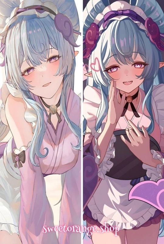 Genshin Impact Yumemizuki Mizuki Body Pillow Case