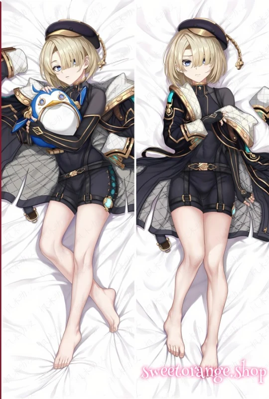 Genshin Impact Freminet Body Pillow Case