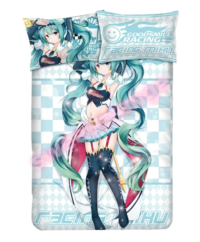 Vocaloid Hatsune Miku 4pcs Anime Bedding Set