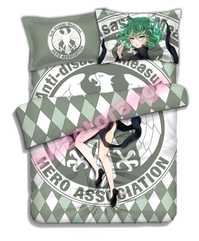 One Punch Man Tatsumaki 4pcs Anime Bedding Set