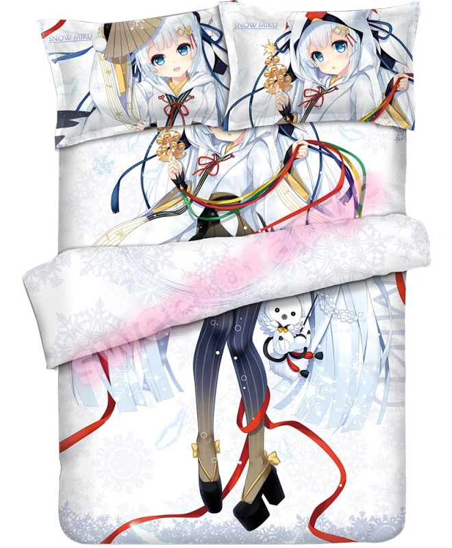 Vocaloid Hatsune Miku Anime Bedding Set