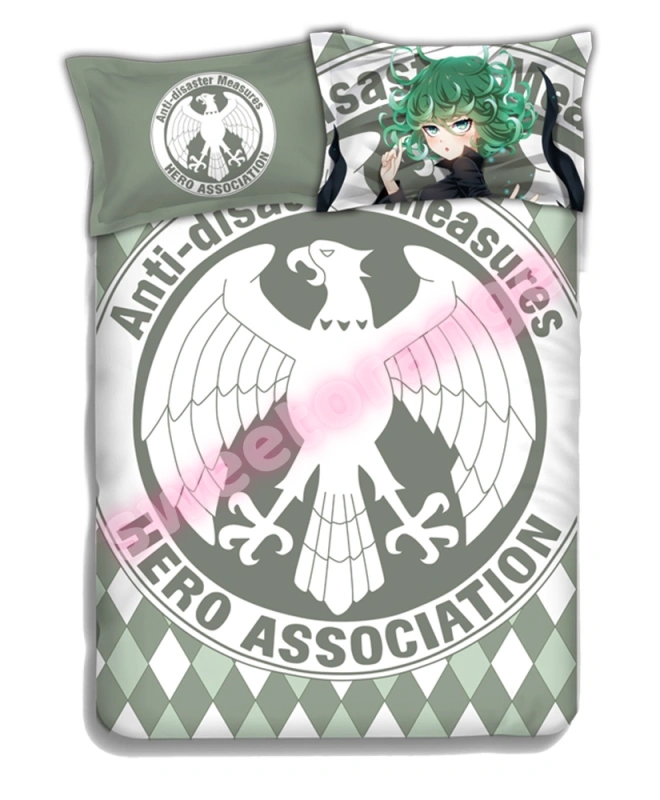 One Punch Man Tatsumaki 4pcs Anime Bedding Set
