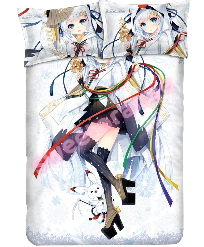 Vocaloid Hatsune Miku Anime Bedding Set