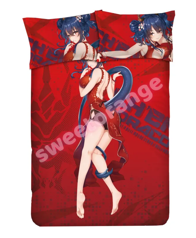 Arknights Ch'en 4pcs Anime Bedding Sets