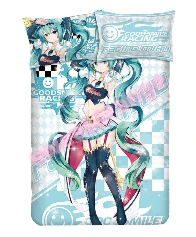 Vocaloid Hatsune Miku 4pcs Anime Bedding Set