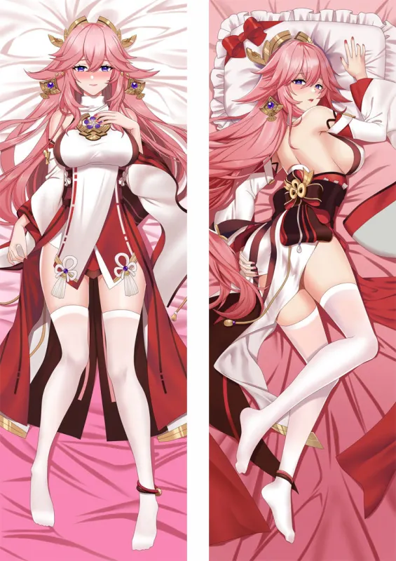 Genshin Impact Yae Miko Dakimakura Pillow