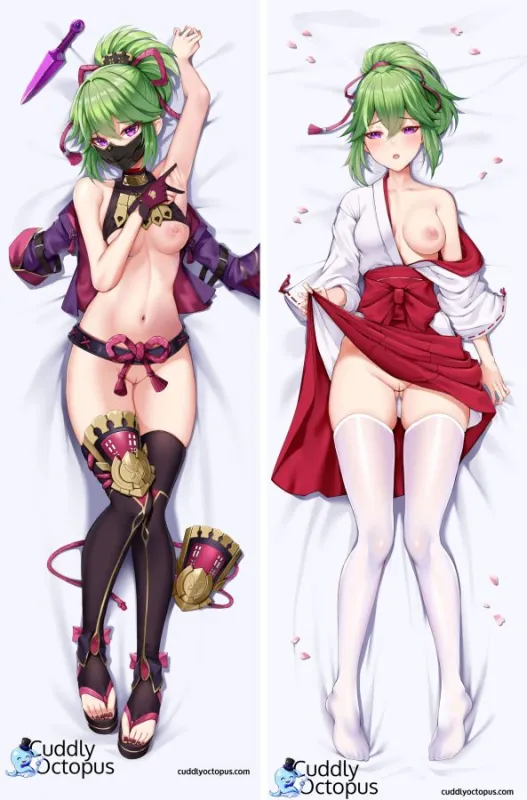 Genshin Impact Kuki Shinobu - Body Pillow