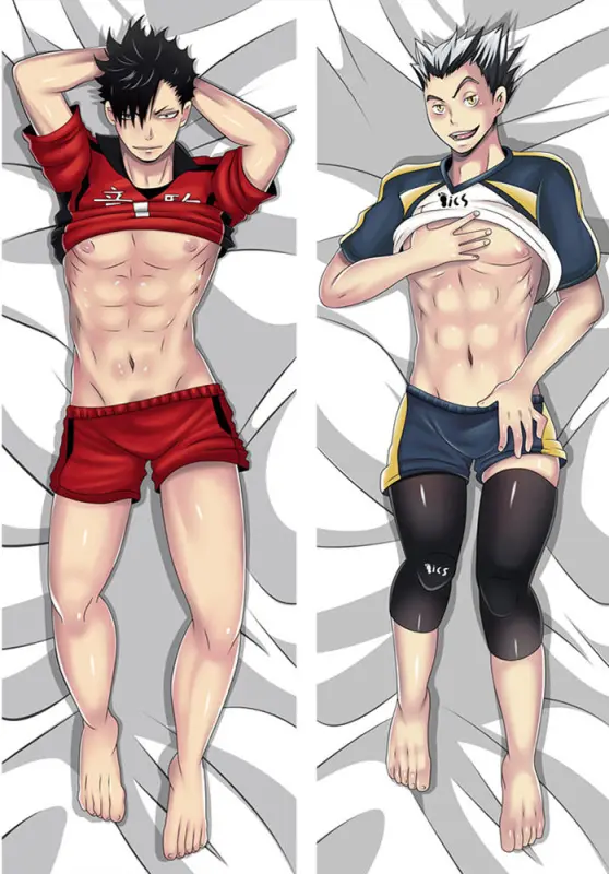 Haikyu!! - Tetsurou Kuroo & Koutarou Bokuto Dakimakura