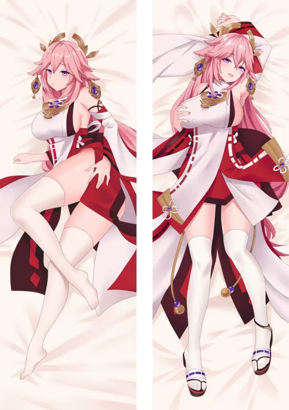 Genshin Impact Yae Miko Dakimakura Pillow