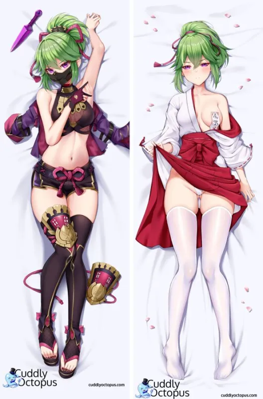 Genshin Impact Kuki Shinobu - Body Pillow