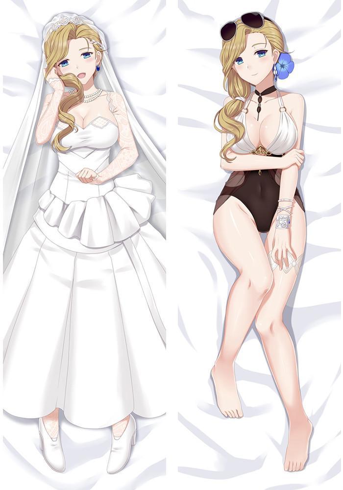 HMS Hood - Dakimakura Girlfriend Body Pillow Cover