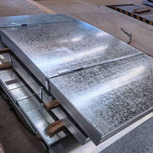 G90 Zinc Coated Prime Hot Dipped Galvanizec Steel Sheet