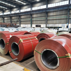 Silicone modified polyester color coating