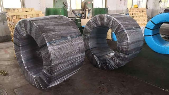 Prestressed Concrete Strands Cables Wrapping Machine/ Prestressing Steel Strand Wire Cable Packing Machine