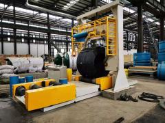 Prestressed Concrete Strands Cables Wrapping Machine/ Prestressing Steel Strand Wire Cable Packing Machine