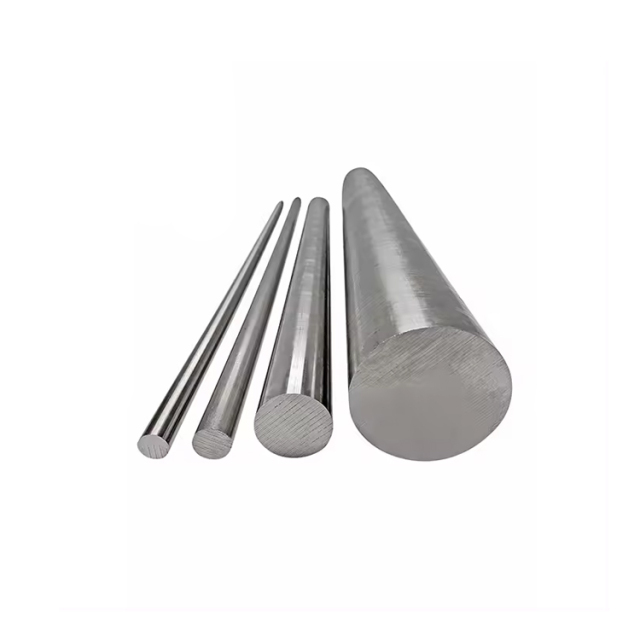 Polished Alloy Solid Round Bar