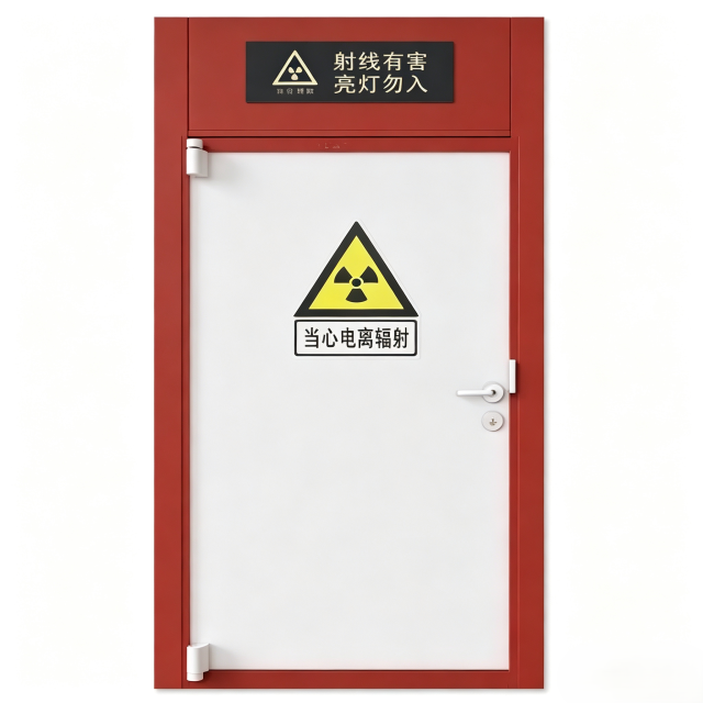 Hospital Sliding Door Automatic Medical Door for Operating Room X Ray Room Door Radiation Shielding Lead Lined Steel Minimalist