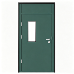 Steel  single-opening  gas-tight  door  for  purification