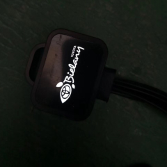 Multi USB Charging Cable With LED Light Logo Smartphone Micro USB Charger Cable 6 in 1 USB Cable