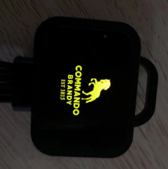 Multi USB Charging Cable With LED Light Logo Smartphone Micro USB Charger Cable 6 in 1 USB Cable