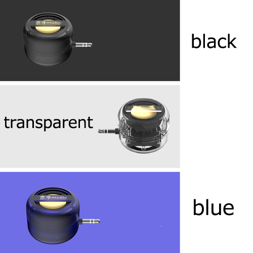 Mini Portable Speaker, 3W Mobile Phone Speaker Line-in Speaker with Clear Bass 3.5mm AUX Audio Interface