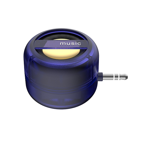 Mini Portable Speaker, 3W Mobile Phone Speaker Line-in Speaker with Clear Bass 3.5mm AUX Audio Interface