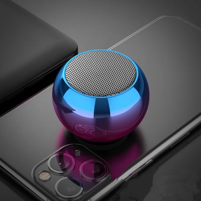 Metal mini Bluetooth speakers sports outdoor portable sound box Super mini wireless speaker music player